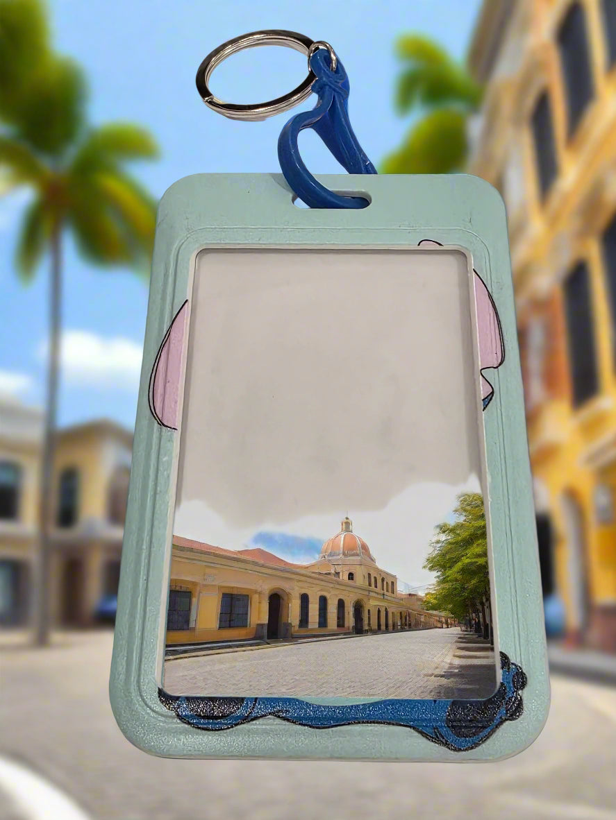 "Blue Friend" ID Holder (2.5 x 4.5 Inches)
