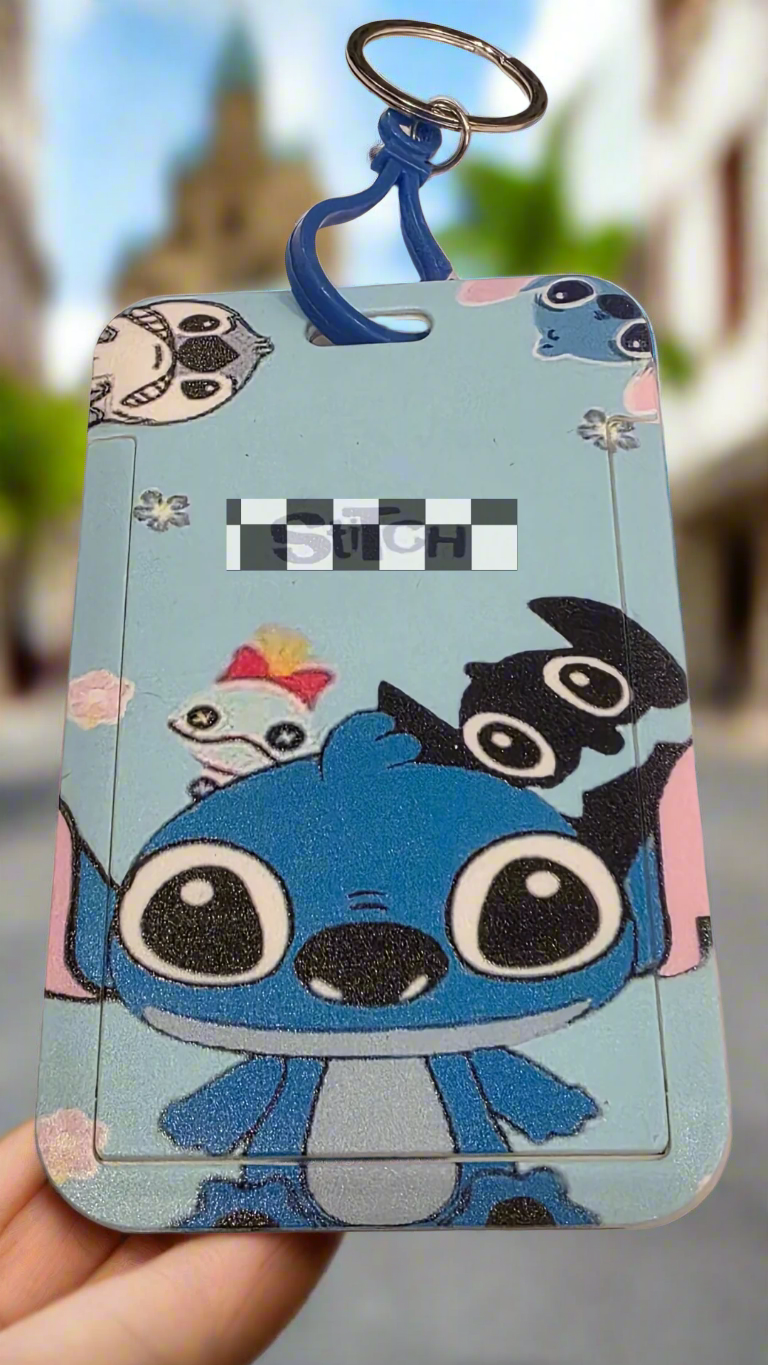 "Blue Friend" ID Holder (2.5 x 4.5 Inches)