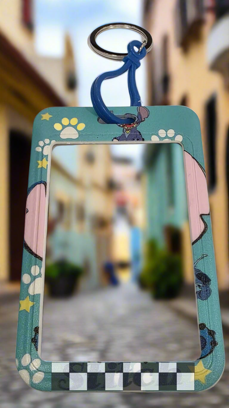 "Blue Friend" ID Holder (2.5 x 4.5 Inches)