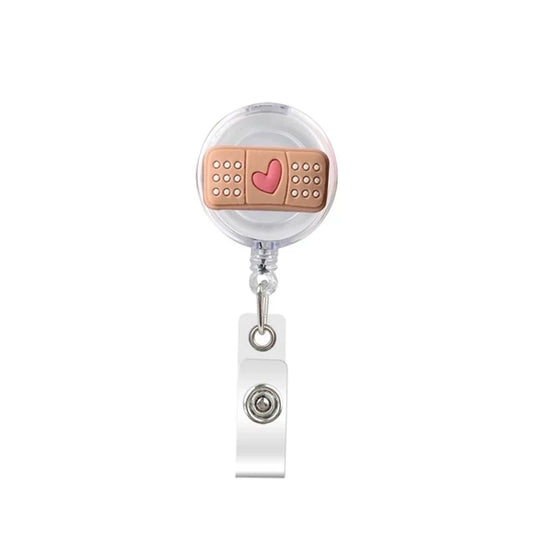Retractable Badge Holder Clip – Bandage Design (Doctor/Nurse/Healthcare Worker)