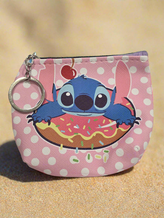 "Blue" Animated Coin Purse – Zipper Closure (3.5 x 4.5 inches)