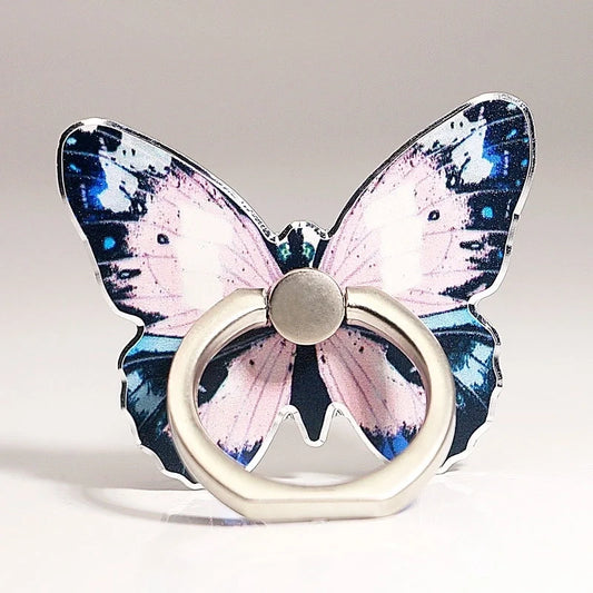 Butterfly Phone Holder (Multicolor) - (1.5 x 1.5 Inches)