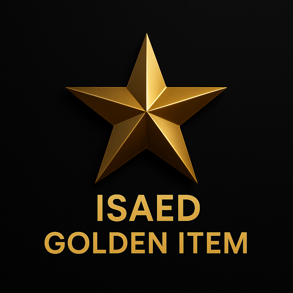 ISAED GOLDEN ITEMS
