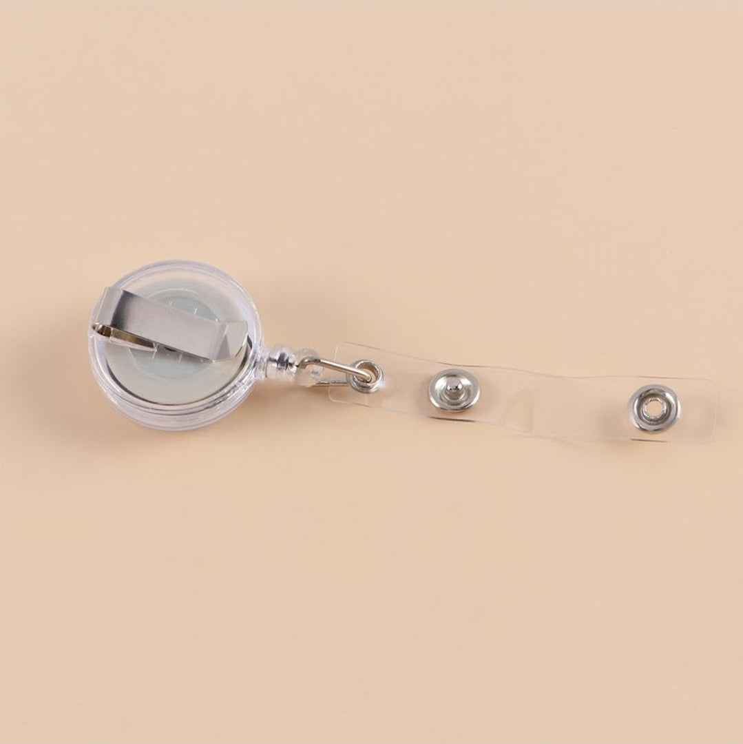 Retractable Badge Holder Clip – Doctor’s Notepad &amp; Prescription Design